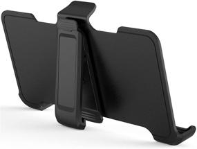 img 1 attached to Premium Replacement Holster Belt Clip for Samsung Galaxy A21 Case - 2 Pack Protective Belt Clip Holsters for A21 Cover - Black Belt Clip (Not for Stand Alone Use)