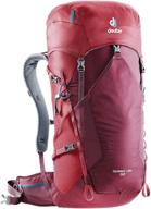 deuter speed lite maroon cranberry logo