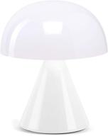 💡 lexon mina mini lampe led: 6-hour battery, cold & warm light control, usb-c - glossy white logo