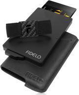 fidelo minimalist wallet for men – stylish wallets for optimal organization logo