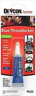 🔐 devcon 24345 blue thread locker: ultimate fastening solution for maximum security logo