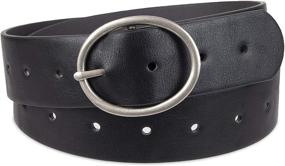 img 3 attached to 👗 Amazon Essentials Women's Adjustable Casual Belt: Sleek Style with a Rounded Buckle