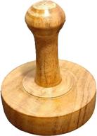 wooden crusher chapati presser khakara logo