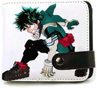 💼 qushy academia cartoon wallet purse: the perfect men's accessory for wallets, card cases & money organizers logo