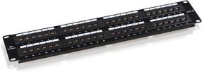 img 2 attached to 🔌 Enhanced Cable Matters UL Listed 48 Port Network Patch Panel for Rackmount or Wall Mount (Cat6 / RJ45 Patch Panel)