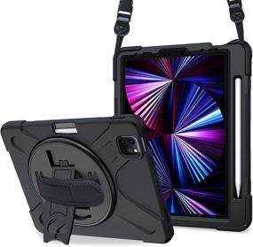 img 4 attached to ProCase Rugged Shockproof Shoulder Generation Tablet Accessories