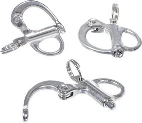 img 1 attached to PARACORD PLANET Stainless Sailboat Hardware