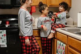 img 2 attached to 🎅 Cozy and Festive: IFFEI Matching Reindeer Sleepwear for Men - Perfect for Sleep & Lounge during Christmas