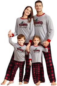 img 4 attached to 🎅 Cozy and Festive: IFFEI Matching Reindeer Sleepwear for Men - Perfect for Sleep & Lounge during Christmas