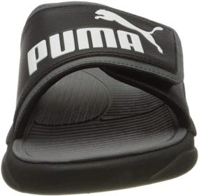 img 3 attached to PUMA Adult Unisex Black Castlerock Flip-Flops - Men's Sandals for Better SEO