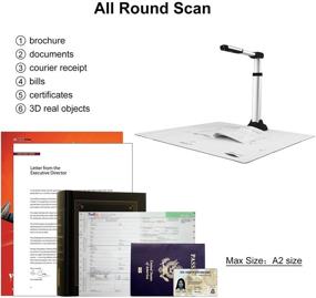 img 1 attached to 📷 Eloam S1800A2AF HD CMOS Document Camera with OCR Function Time Shooting - Ideal for Office, Classrooms, Labs, and Meeting Rooms
