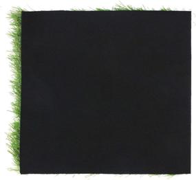 img 1 attached to MYKUJA Golf Mat 12x12inch Practice Hitting Mat - Versatile Indoor/Outdoor SBR Golf Mat for Driving Range, Backyard Use - Green (Long/Short Grass)