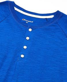 img 3 attached to 👕 Authentic Originals Sleeve Henley Men's Clothing - Champion