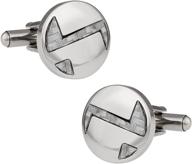 cuff daddy carbon stainless cufflinks presentation men's accessories logo