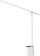 💡 baseus led desk lamp with auto-dimming, eye-caring smart lamp, touch control, 47-inch wide illumination, 250 lumens, 5w, 3 color modes, ideal for home office, living room, bedroom, painting, white logo