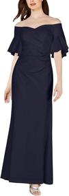 img 4 attached to Calvin Klein Womens Sweetheart Shoulder Women's Clothing and Dresses