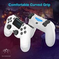 🎮 advanced ps4 wireless controller with headset jack, dual vibration, speaker, and six-axis motion control логотип