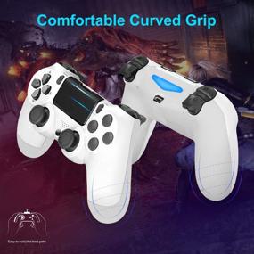 img 4 attached to 🎮 Advanced PS4 Wireless Controller with Headset Jack, Dual Vibration, Speaker, and Six-axis Motion Control