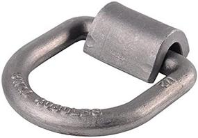 img 4 attached to 🔗 Keeper 89317 Heavy-Duty 1/2" Weld-On D-Ring Anchor with Surface Mount