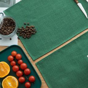 img 3 attached to Keydo Placemats: Heat Resistant, Washable, and Stylish!