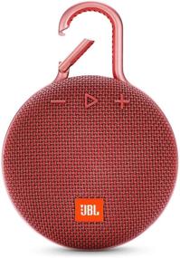 img 3 attached to JBL Clip 3 Red: Portable Waterproof Wireless Bluetooth Speaker