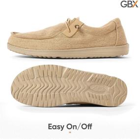 img 1 attached to 👟 GBX Comfortable Lightweight Loafers: Stylish Men's Slip-On Shoes for Walking