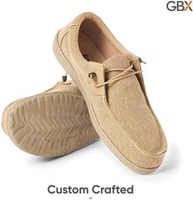 img 3 attached to 👟 GBX Comfortable Lightweight Loafers: Stylish Men's Slip-On Shoes for Walking