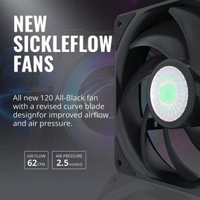 img 2 attached to 💦 Кулер Cooler Master MasterLiquid ML360 Mirror ARGB Close-Loop AIO CPU Liquid Cooler: Конечное решение для охлаждения с потрясающим зеркальным насосом ARGB, радиатором 360 мм и мощными вентиляторами Triple SickleFlow - совместим с AMD Ryzen/Intel LGA1200/1151.