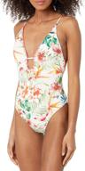 lucky brand womens plunge swimsuit women's clothing and swimsuits & cover ups logo