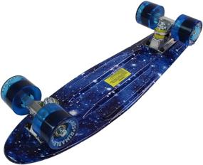 img 1 attached to Galaxy3 RIMABLE 22 Complete Skateboard: A Stellar Riding Experience