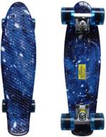 galaxy3 rimable 22 complete skateboard: a stellar riding experience logo
