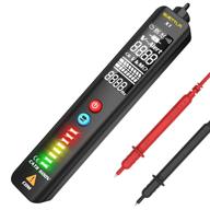 ⚡ advanced dual range voltage tester pen with lcd display - live wire & null wire electrical ac detector logo