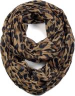 discover trendy animal print 🐾 infinity scarves from scarfand’s wrap collection logo