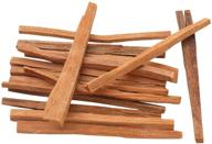 🪔 sandalwood sticks: wild harvested high resin smudging sticks for meditation, yoga, and prayer - natural light scented holy sticks, pack of 20 logo