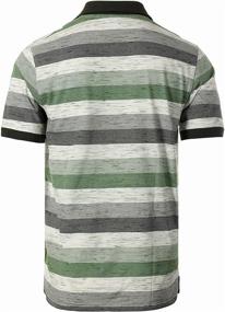 img 2 attached to 👕 Gioberti Regular Striped Short Sleeve Shirt