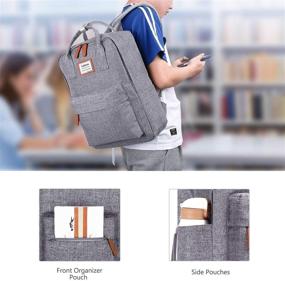 img 2 attached to 🎒 BRINCH Multipurpose Laptop Backpack: Computer-Resistant Backpack Solution