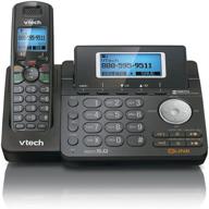 vtech ds6151-11 dect 6.0 2-линейный беспроводной телефон в комплекте с 5 дополнительными радиотелефонами ds6101-11 - черный логотип