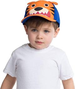 img 3 attached to 🐾 Adorable Assorted Animal Critter Designs on Toddler Baseball Hat – Perfect Kids Cap for Boys and Girls Ages 2-4