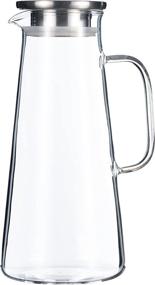 img 3 attached to Karafu Pitcher Resistance Borosilicate Beverage Kitchen & Dining