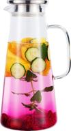 karafu pitcher resistance borosilicate beverage kitchen & dining logo