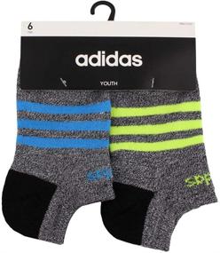 img 3 attached to 👧 Носки Adidas Youth 3 Stripe 6 Pack для детской одежды для девочек