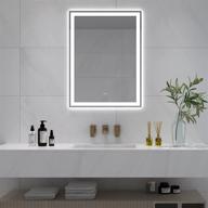 enhance your reflections with mirrorons 24 x 32 inch led lighted: a complete illuminated mirror experience логотип
