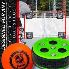 img 2 attached to 🎯 Improve Your Shot Accuracy with Franklin Sports NHL Hockey Shooting Targets!