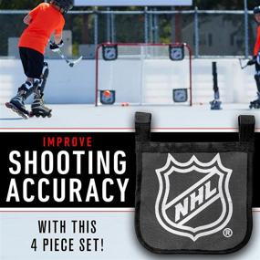 img 3 attached to 🎯 Improve Your Shot Accuracy with Franklin Sports NHL Hockey Shooting Targets!