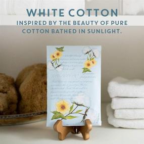 img 3 attached to 🌸 Fresh Scents White Cotton Scented Sachets by Willowbrook
