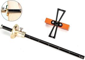 img 4 attached to 🔧 Premium 8-Inch Marking Gauge Woodworking Tool Set: Wheel Marking Gauge & Dovetail Marking Jig