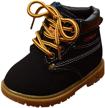 happy cherry martin leather toddler boys' shoes in boots logo