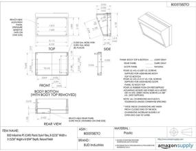 img 1 attached to 📦 BUD Industries PC 11491 Пластик - Натуральный