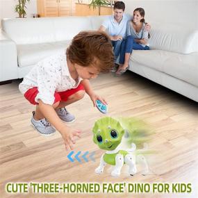 img 2 attached to 🦕 IQKidz Robot Pets: Enchanting Dinosaurs for Girls to Spark Intelligence