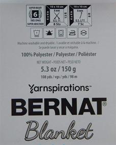 img 1 attached to Увеличьте объем с пряжей Bernat Blanket: 6 пакетов очень толстой пряжи #6 на 5,3 унций и 108 ярдов каждая (Country Blue/106)